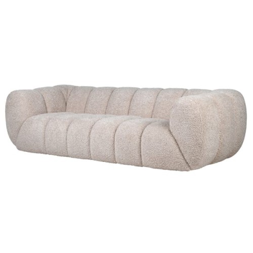 Sofa Nube Beige 240 cm dekoracyjna sofa organiczny kształt