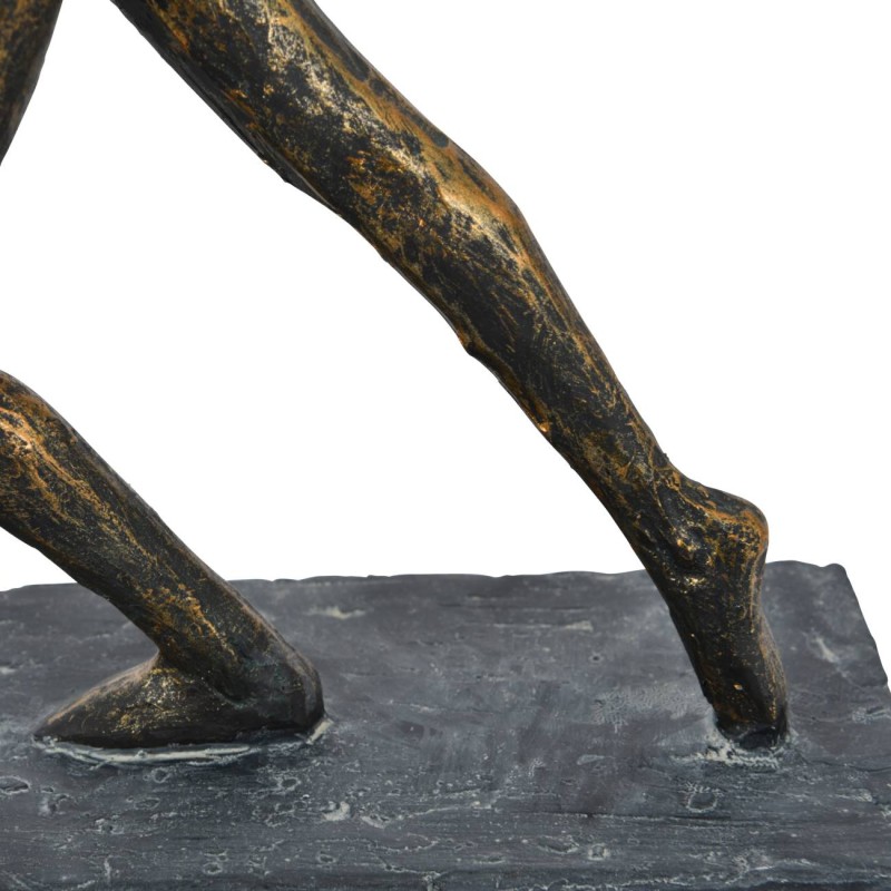 Ręcznie wykończona rzeźba pary z sercem