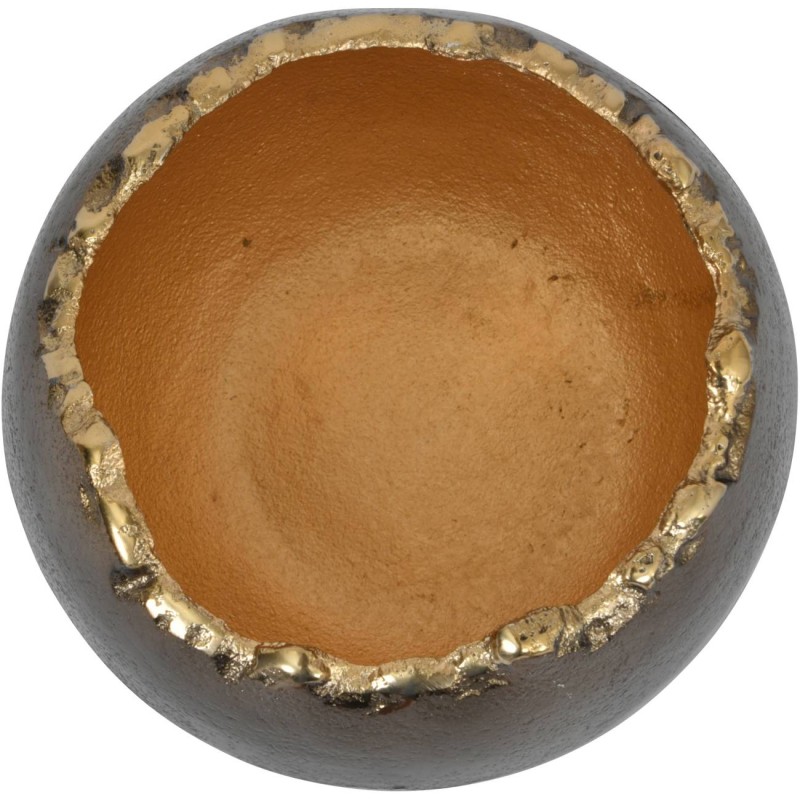 Mała waza Belgravia S 17x14 cm aluminiowa waza efektowne krawędzie