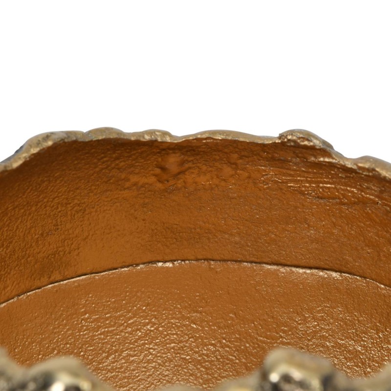 Mała waza Belgravia S 17x14 cm aluminiowa waza efektowne krawędzie