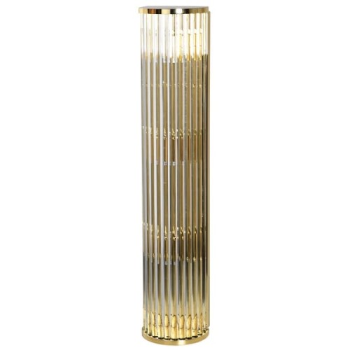 Lampa ścienna Greenwich Gold złota szkło stall 76 cm wysokości