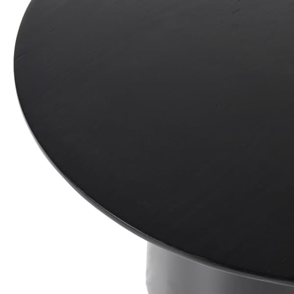 Czarne stoliki kawowe do salonu – ekskluzywny zestaw True Black - dwa stoliki kawowe czarne