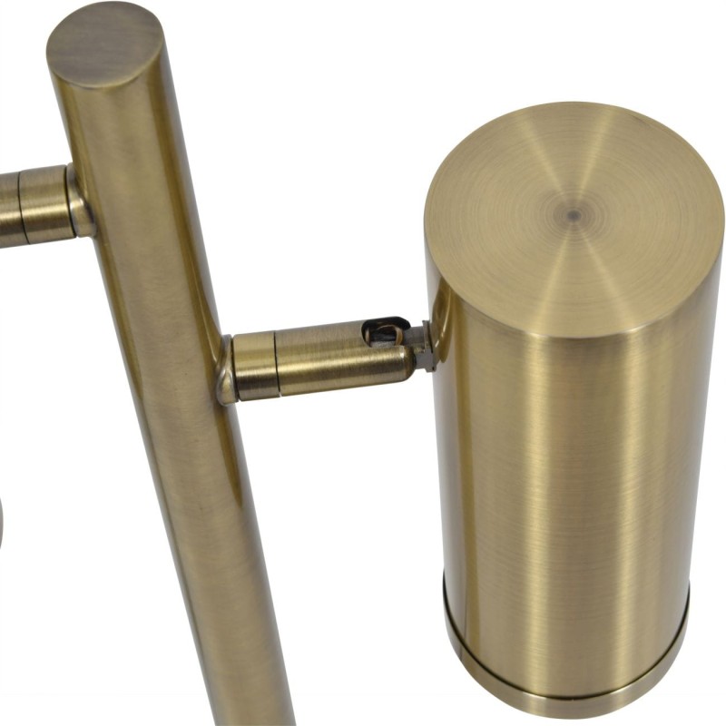 Lampa Stołowa Reflector Brass 51 cm mosiądz szczotkowany dwa reflektory