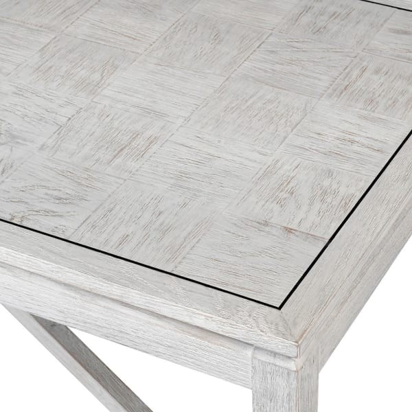 Stolik kawowy Light Oak 140 cm jasny dąb czarne kontrastujące żelazo