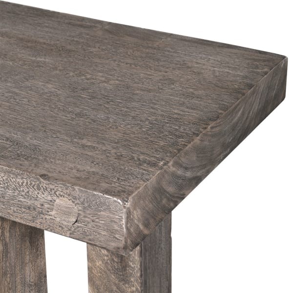 Stolik konsolowy Blackheath 190x77 cm drewno suar meh prostokątny blat