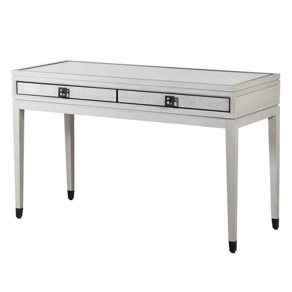 Toaletka Light Oak 130 cm z dwiema szufladami