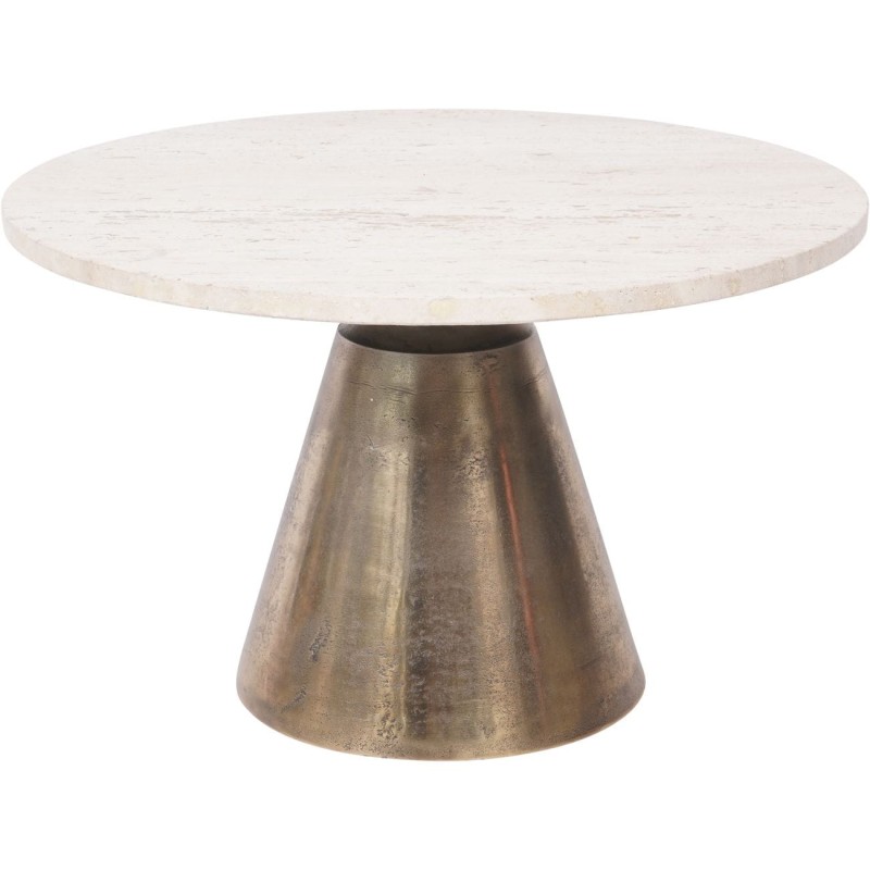Stolik kawowy Camden Marble Small 60 cm okrągły stolik z marmurowym blatem