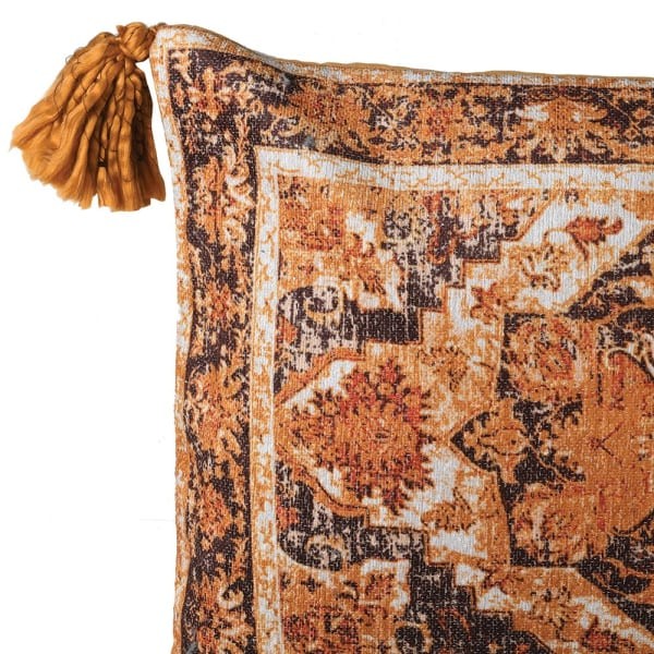 Poduszki dekoracyjne Mustard 60x40 cm kolorowe zdobienie bawełna dwie sztuki