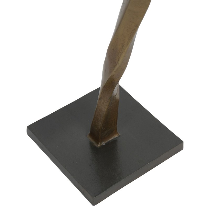 Złota rzeźba Eccleston 158 cm nowoczesna aluminium rzeźba podłogowa