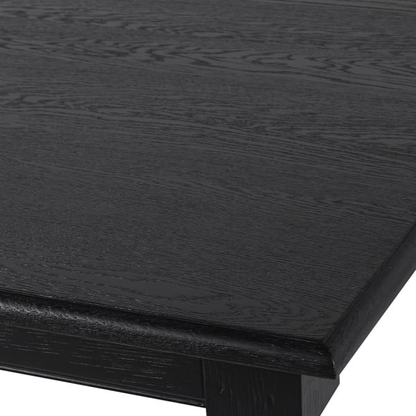 Designerski stół do jadalni 200 × 100 cm w kolorze czarnym