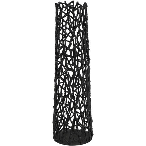Duża dekoracyjna Waza Sloane Black 94 cm czarny duży wazon na podłogę
