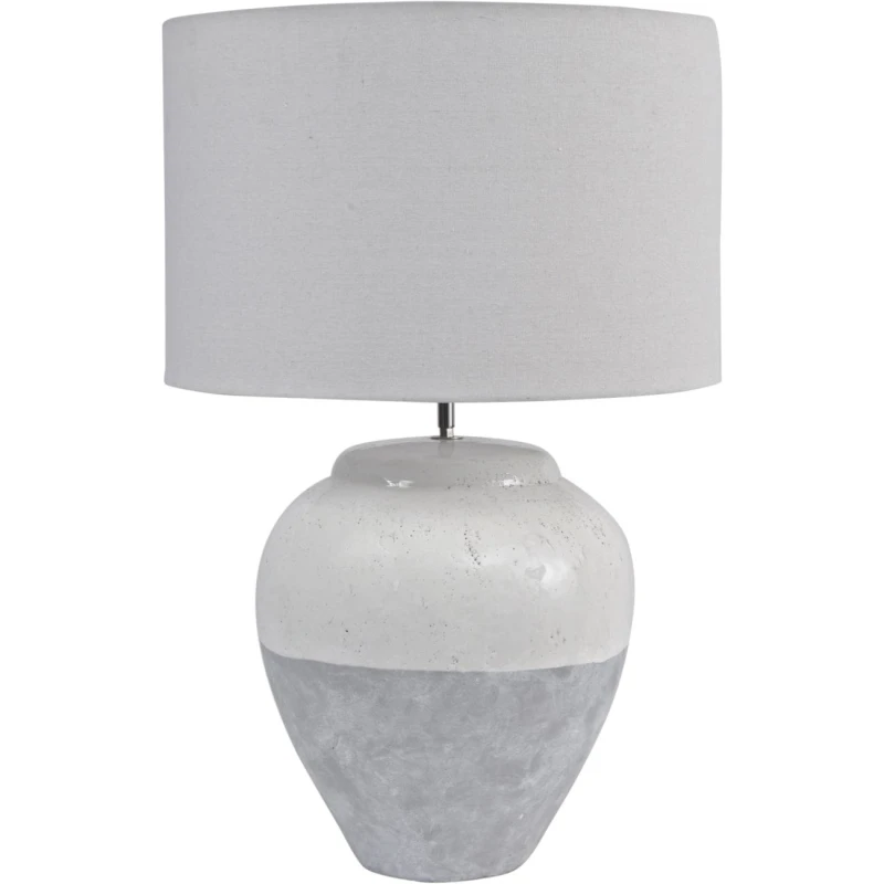 Lampa stołowa Caroline Grey L 77 cm