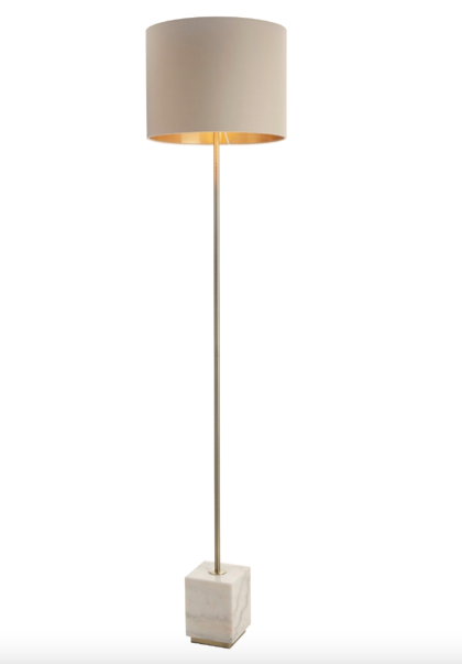 Lampa podłogowa Chesham Beige Marble 166 cm