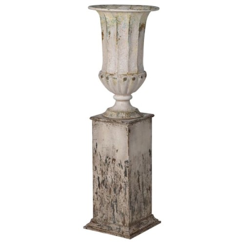 Donica Aged Bremner 129 cm duża donica urna na podstawie żelazo