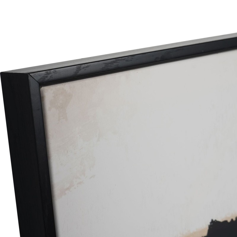 Nowoczesny obraz dwa panele Brush 160x120 cm czerń i biel abstrakcja