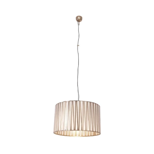 Szklana lampa wisząca Bardem 50 cm antyczne złoto