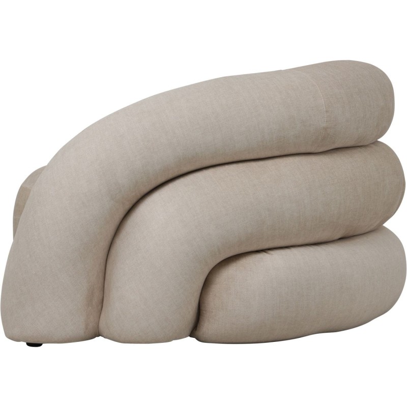 Przytulny fotel Belgrave Cream designerski fotel kremowy do salonu