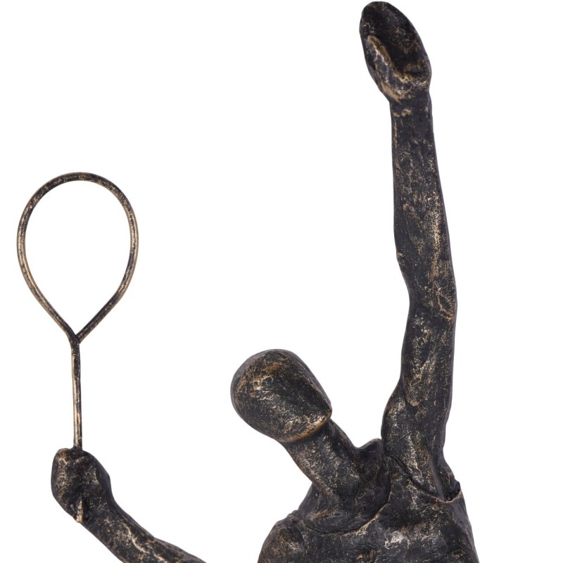 Rzeźba Chiswick Sport tenis 38 cm antyczny brąz poliresin figurka dekoracyjna tenisista
