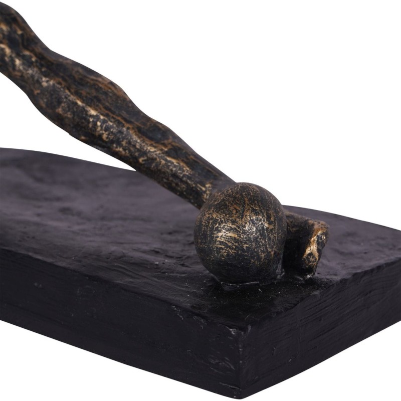 Rzeźba Chiswick Sport Football 34 cm antyczny brąz poliresin figurka dekoracyjna piłkarz