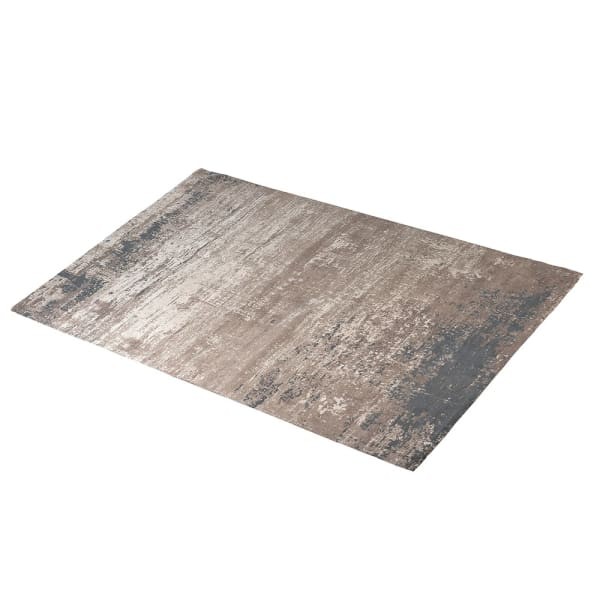 Dywan India Beige 243 x 305 cm poliester/bawełna szarości i beż kolory ziemi