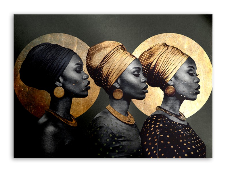 Obraz glasspik Culture obraz za szkłem 70x100 cm metaliczny efekt