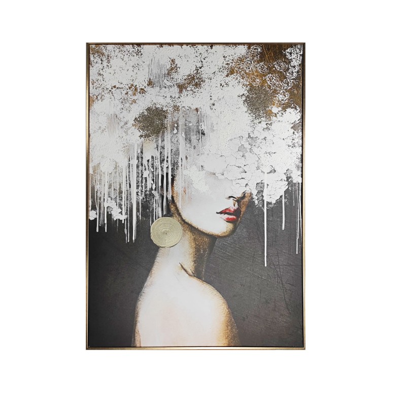 Obraz na płótnie Mayfair obraz ręcznie malowany 70x100 cm kobieta