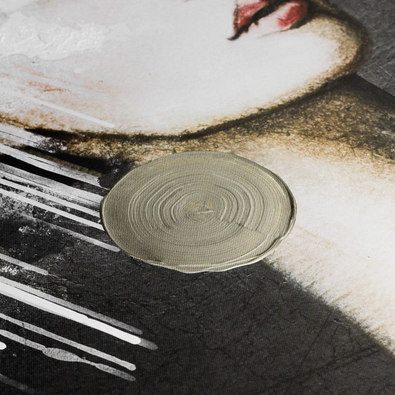 Obraz na płótnie Mayfair obraz ręcznie malowany 70x100 cm kobieta