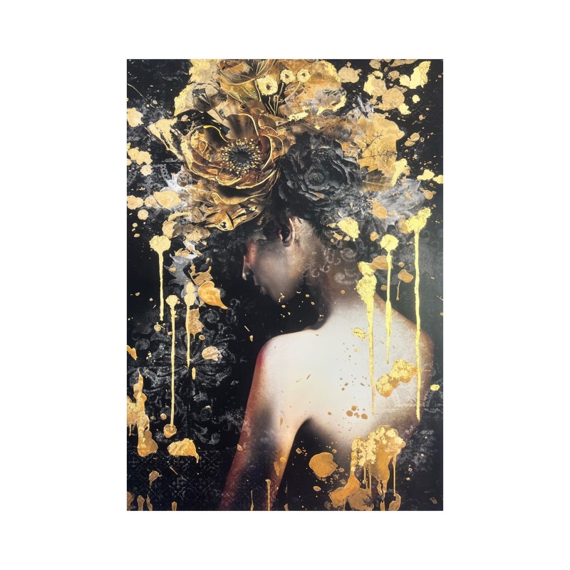 Obraz na płótnie Brompton obraz ręcznie malowany 70x100 cm kobieta