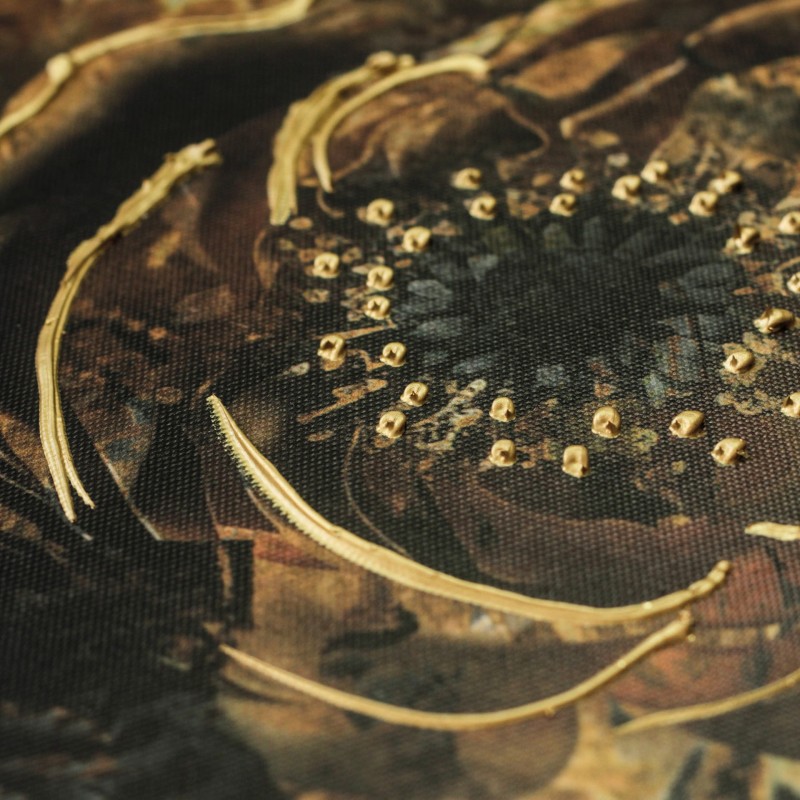 Obraz na płótnie Brompton obraz ręcznie malowany 70x100 cm kobieta