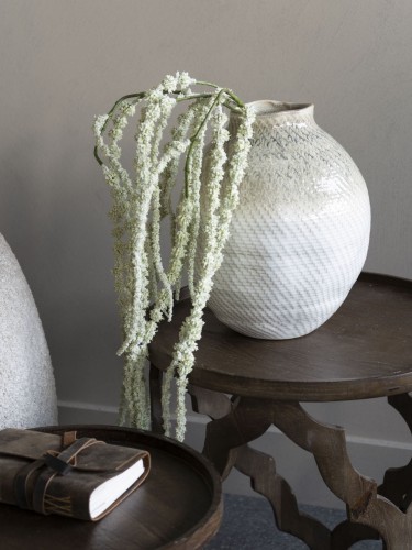 Wazon ceramiczny Woven M 29 cm ceramika motyw plecionki 