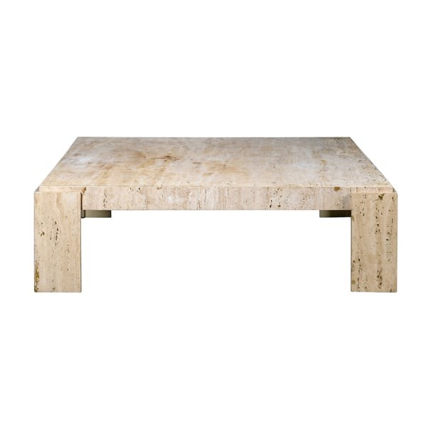 Stolik kawowy trawertyn 120 cm marmurowy stolik do salonu