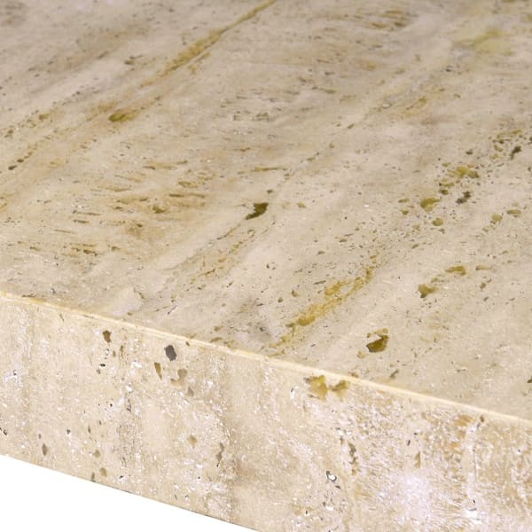 Stolik kawowy Travertine  120 cm marmurowy stolik do salonu