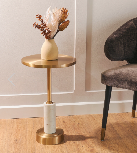 Stolik pomocniczy marmurowy