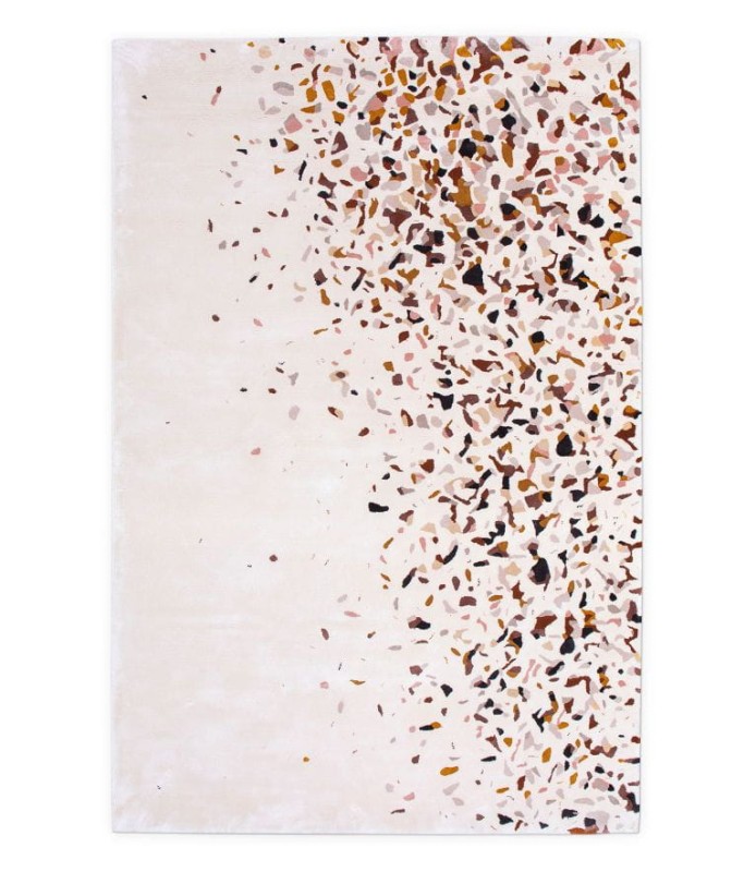 Dywan Terrazzo 200x300 cm nowoczesny dywan ręcznie tkany jedwab botaniczny