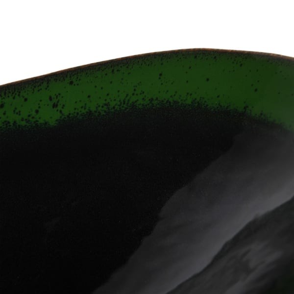 Misa porcelanowa Green 44 cm - dekoracyjna misa rozłożysta