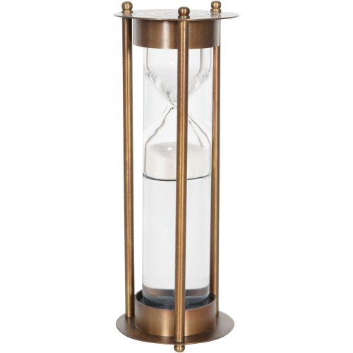 Klepsydra dekoracyjna Eaton S 21 cm z białym piaskiem
