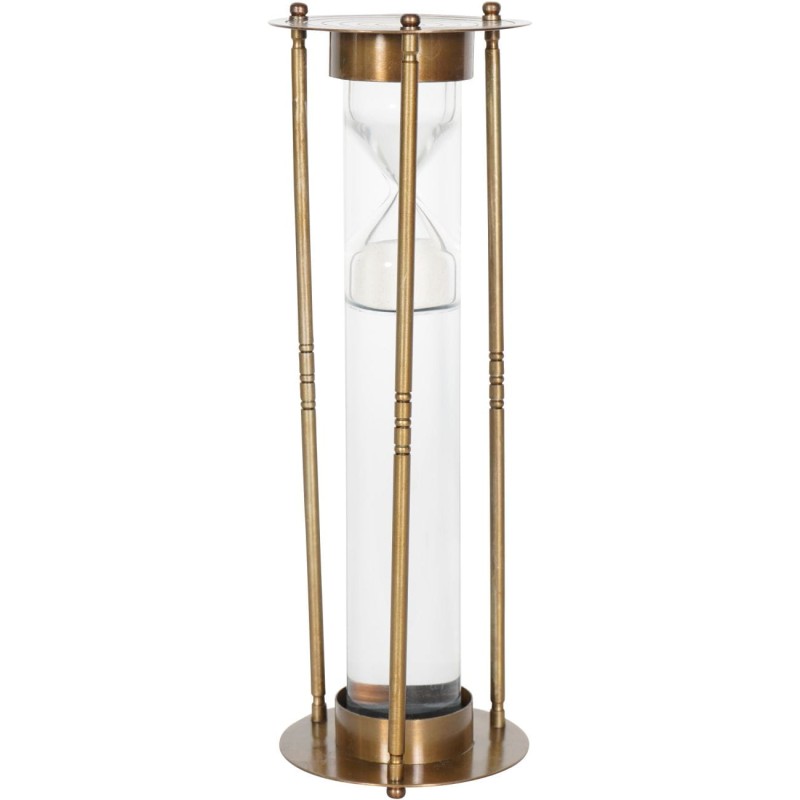 Klepsydra dekoracyjna Eaton L 28 cm z białym piaskiem