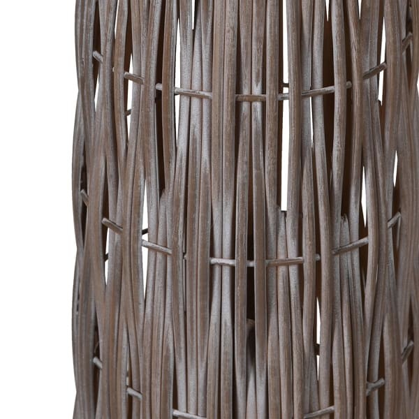 Lampa podłogowa Bamboo 158 cm z plecioną podstawą