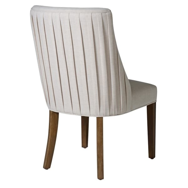 eleganckie krzesło Savile Cream do jadalni salonu lub gabinetu
