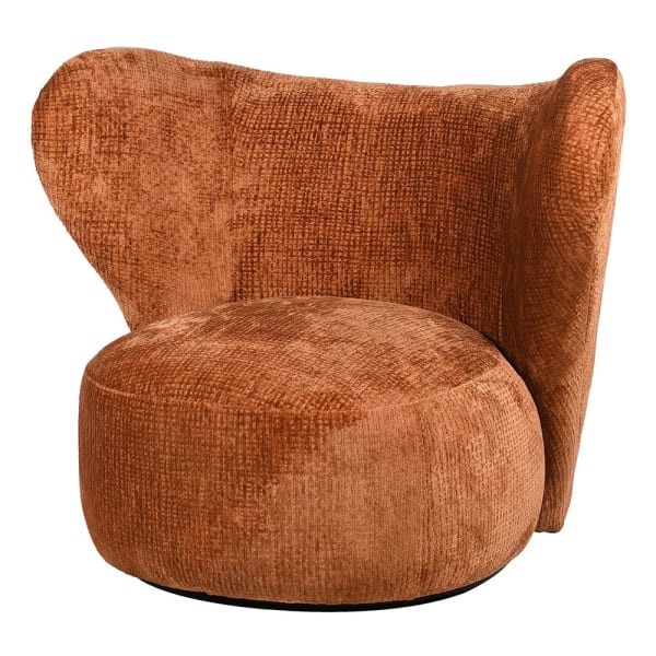 Fotel Cambridge Wings pomarańczowy fotel do salonu