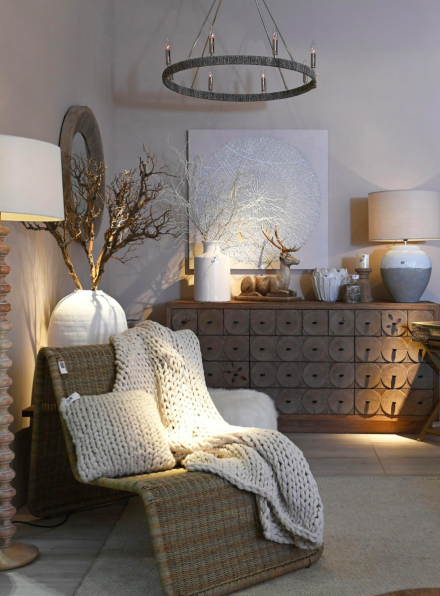 Żyrandol Rustic Hoop obręcz 92 cm osiem żarówek klasyczny srebrny idealny do farmhouse