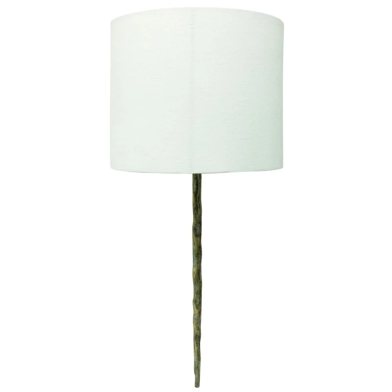 Kinkiet Shoreditch White 62,5 cm z białym abażurem