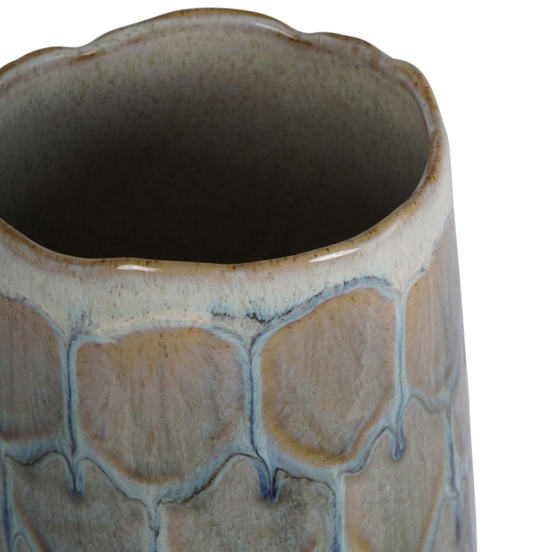 Ceramiczny wazon do salonu w naturalnej kolorystyce