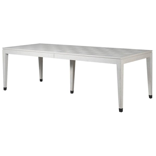 Stół rozkładany Light Oak 356 cm jasny dąb czarne kontrastujące żelazo