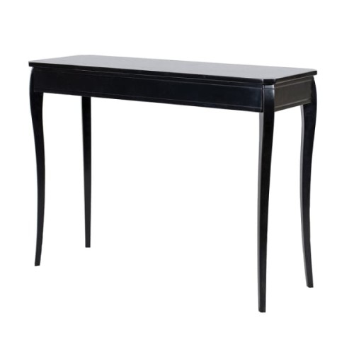 Czarna konsola Minor Small 110 cm - konsola do salonu drewniana 