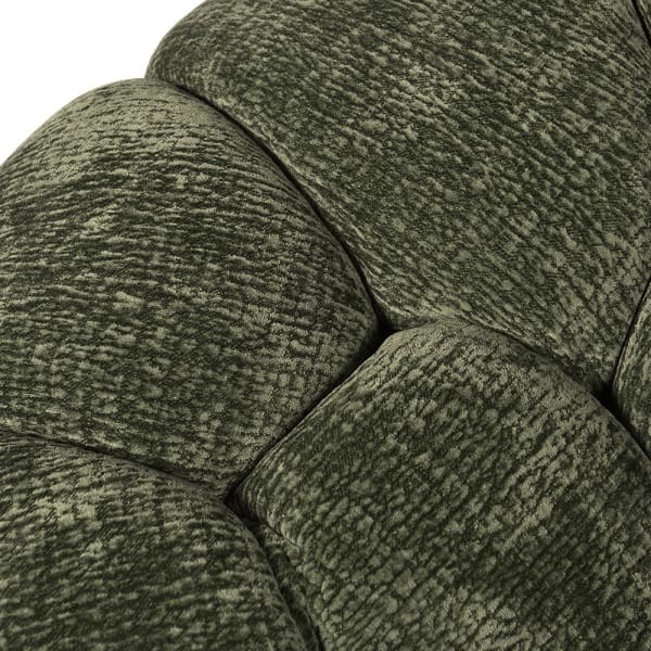 Wygodny fotel obrotowy Belmore Green zielony fotel wypoczynkowy