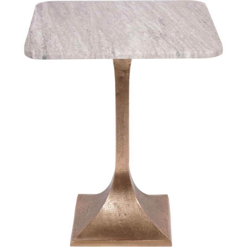 Jasny stolik marmurowy do wnętrza modern classic