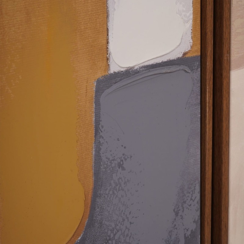 Colours dwa obrazy abstrakcyjne w drewnianych ramach