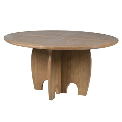 Okrągły stół do jadalni Chesham Oak 150 cm dębowy 