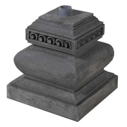 Podstawa do parasola Concrete 30x28 cm ciemna szarość